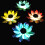 2Stk Lotus Laterne Kunststoff Pool 2