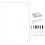 1 Set Transparente Abwischbare Wandtafel Memo Board 1