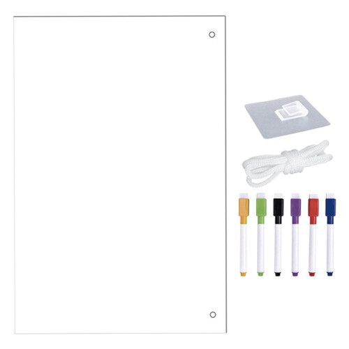 1 Set Transparente Abwischbare Wandtafel Memo Board