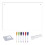 1 Set Transparente Abwischbare Wandtafel Memo Board 10