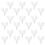 100 Pcs Chocolate Candy Fixed Base Flower Packaging Materials 10