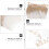 Weißes Metallic- -Set Mit Gesticktem Rand, Breit, 1 Satz 10