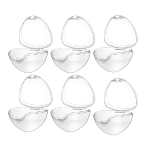 Pacifier Travel Case 6 PP Staubschutz Für Den Heimgebrauch 1