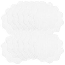 Liner Weiß 500 Stk 5,3x5,3x0,04 Zoll Silikonölbeschichtet Papier