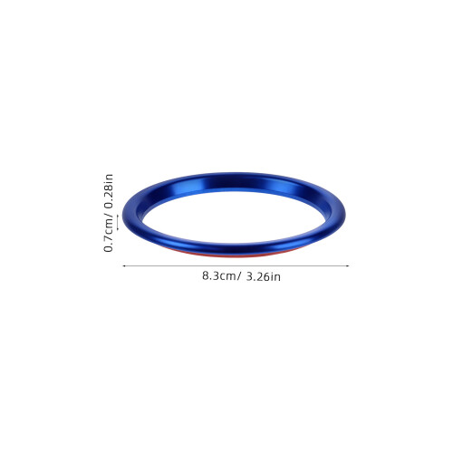 Blue Kreisförmiger Lüftungsschlitz Blende 3,3 Zoll 1