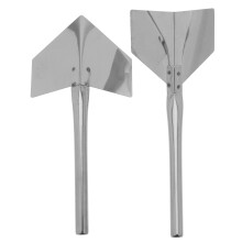 2Stk Inside And Outside Corner Trowel Set Für Verputzarbeiten