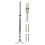1Set Kabelrail Kit Met Toggle En Verstelbare Draaisluiting 1