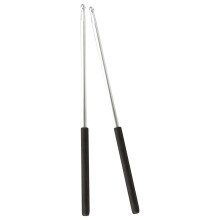 Kinder Schlagzeug Sticks Übungs Sticks 40X1,38X1,38Cm Silber