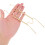 6St Bordhangers Goud Voor Thuis En 6