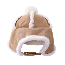 1St Mütze Mit Ohrenschützer Für Damen Herren Khaki