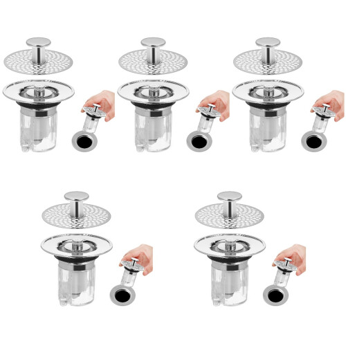5 Ablauf Filter Duschbecken Stopper 2