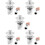 5 Ablauf Filter Duschbecken Stopper 8