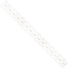 Lace Trim Für Diy Bastelstoffabschluss Weiß 1 Rolle