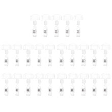 25 Pcs Clip-On Holder Stand Price Display Clips Merchandise Sign