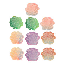 12Pcs Resin Tiny Flower Charms Assorted Color DIY Phone Case Decor