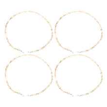 4Stk Vintage Maske Hängende Ketten Kindermaske Band Für Brille