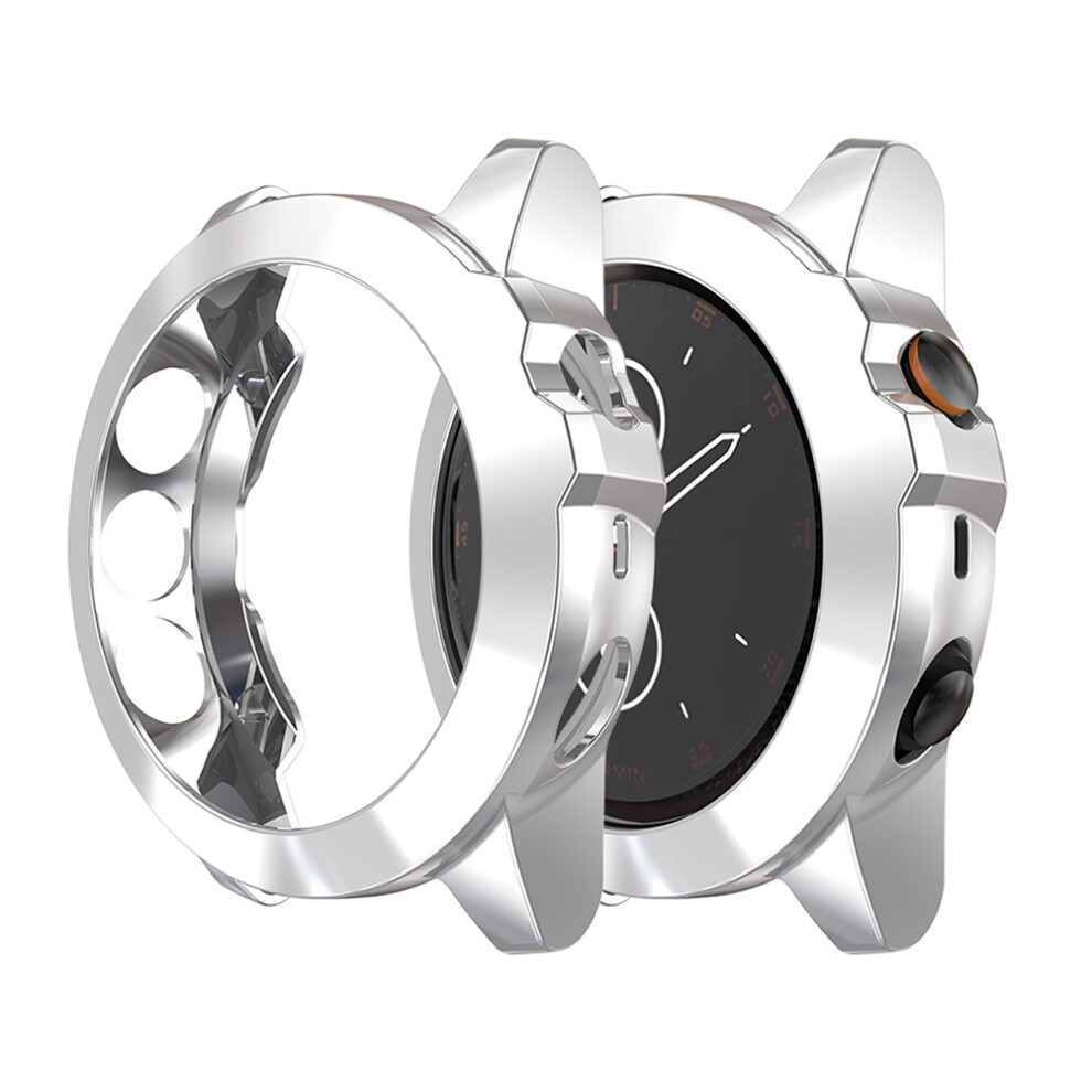 1Pc Tpu 5X Watch Shell Protective Case Cover For Watch Silver 303067680568