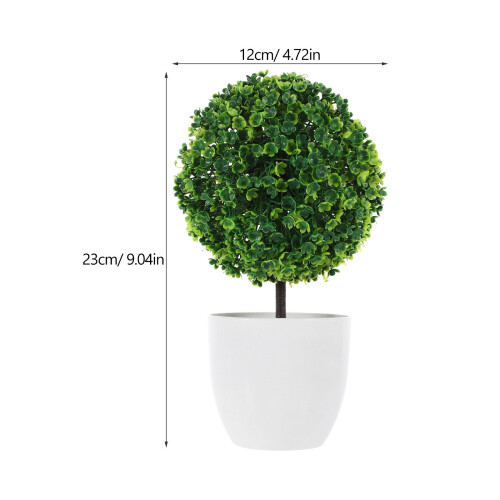 Künstliche Pflanzenkugel Bonsai Grün 2