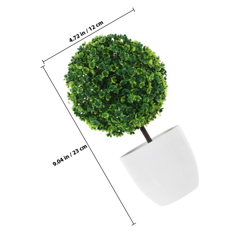 Künstliche Pflanzenkugel Bonsai Grün 1