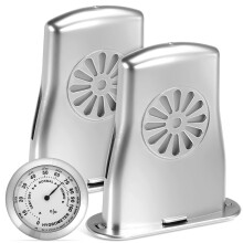 1 Set Violin Thermometer Hygrometer Mit Akustikgitarren-Befeuchter