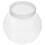 3Pcs Pet Clear Candy Jars with White Lids Large Snack Storage 8