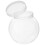3Pcs Pet Clear Candy Jars with White Lids Large Snack Storage 5