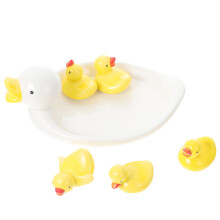 6St Essstäbchen Ablage Platte Aus Keramik