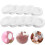 Mlins 10 Lebensmittelechte Muffin Papierform Stopper 9