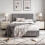 Comfy Living (5ft Kingsize, Silver) Colorado Bed Frame with Lucy Mattress 2