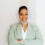 Dreieckstuch Mit Hellblauem Blumigen Punktmuster Für Kinder 6