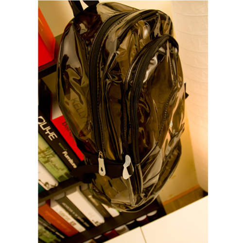 Rose Gold Transparenter Hong Kinder Rucksack 2