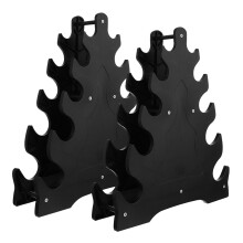 2 Opbergrek Fitness 45,00 X 38,00 X 9,50 Cm Zwart