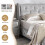 Comfy Living (5ft Kingsize, Silver) Colorado Bed Frame 3