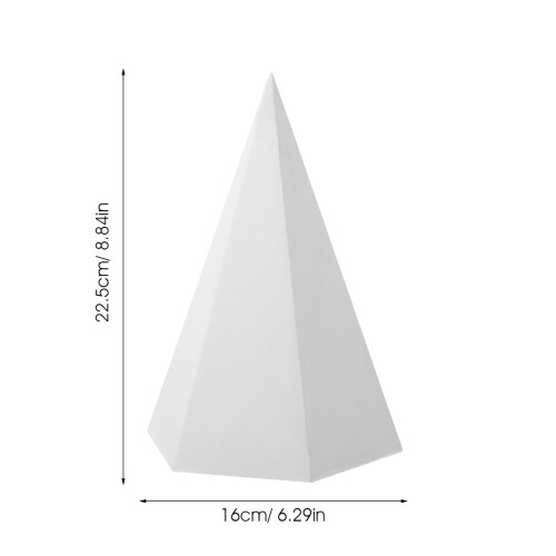 Geometrische Gipsstatue 3D Klassisches Werkzeug 1