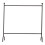 Doll Clothes Storage Rack Home Zubehör Schwarz 3