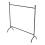 Doll Clothes Storage Rack Home Zubehör Schwarz 9