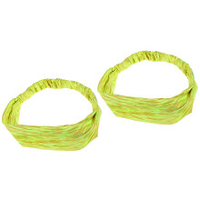 6 Pcs Elastic Headband with Buttons Breathable Hair Band
