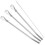 1 Set Rührstäbchen Cocktail Silber 1