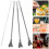 1 Set Rührstäbchen Cocktail Silber 5