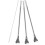 1 Set Rührstäbchen Cocktail Silber 4