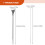 1 Set Rührstäbchen Cocktail Silber 3