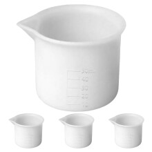 Masteelf 4 Stk Messbecher Und Schokoladenschmelztopf Weiß
