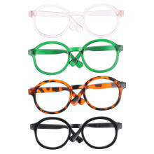 4Stk Kunststoff Cosplay Brille Für Transparent
