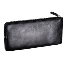 1St Weicher Herren Geldbörse Mit Reißverschluss Clutch