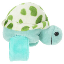 2Stk Stuffed Animal Klapparmband Plüsch Schildkröte Armband