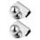 2Stück Griff Schminktisch Metallclip Eisen 3