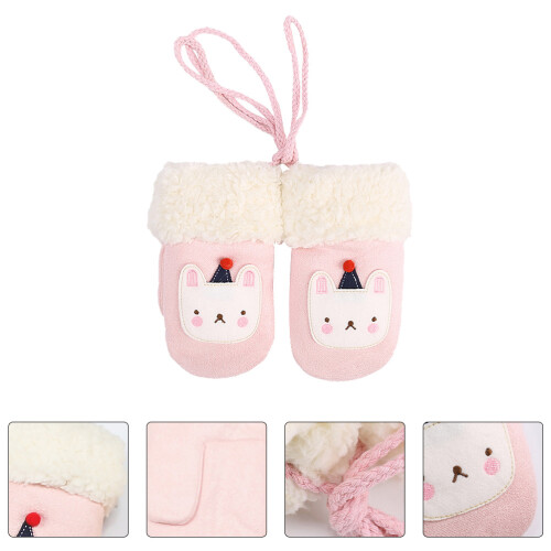 Kinderhandschuhe Wildlederstoff 1 Paar 2