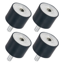 4 Anti-Vibrations- Gummikörper Schwingungsdämpfer