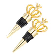 Hochzeitsgeschenk Krone Aus Legierung Weinflaschenstopper Golden
