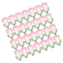40Pièces Cartes À Gratter Rose Papier Métal Cartes Cadeaux Créatives